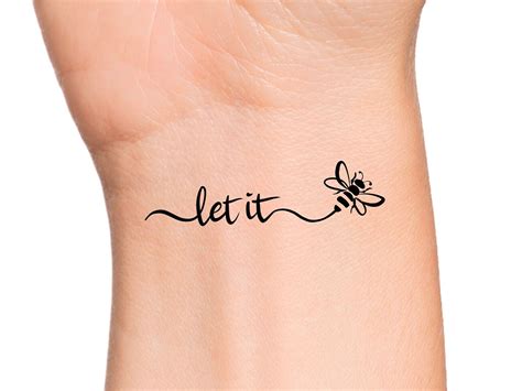 let it be tatuaje|Let it be tattoo